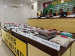 Polda Riau Bongkar Jaringan Narkotika Internasional, Amankan 30 Kg Sabu dan Ribuan Liquid Vape Mengandung Narkoba