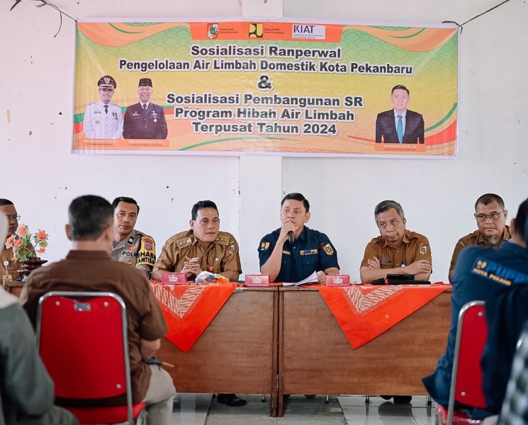 PUPR Pekanbaru Sosialisasi Ranperwal Pengelolaan Air Limbah dan Pembangunan Sambungan Rumah Tahun 2024
