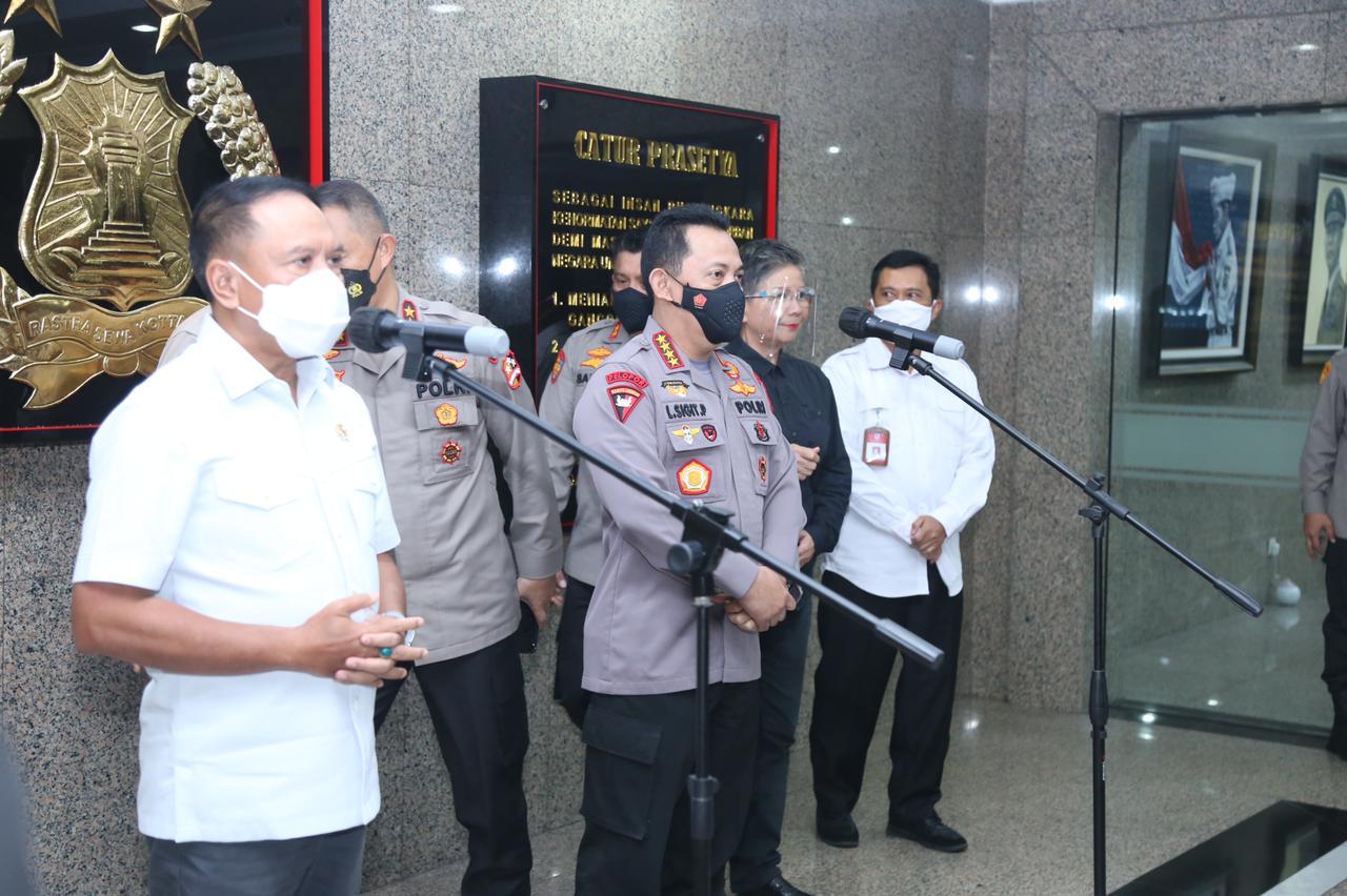 Kompetisi Sepak Bola Diizinkan, Kapolri Ingatkan Komitmen Penegakan Prokes 