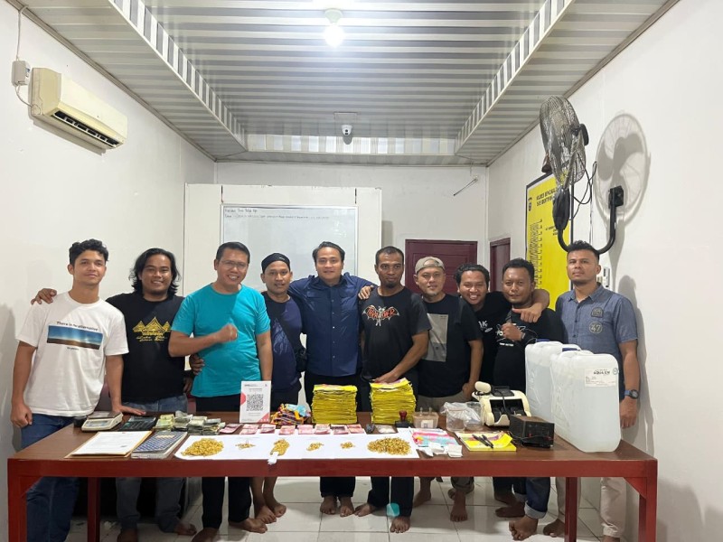 Polres Bengkalis Bongkar Penipuan Emas Palsu, Ratusan Perhiasan Disita