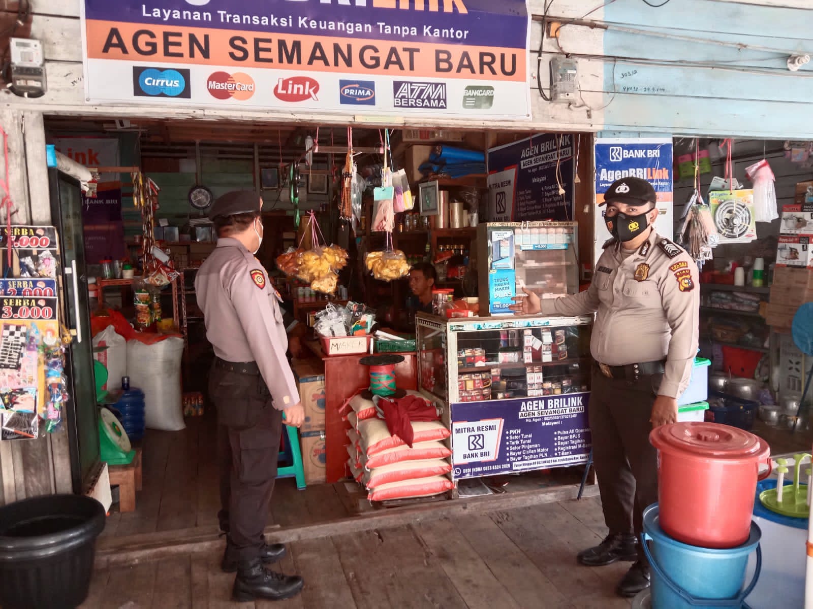 Polsek Kuala Kampar Gelar KRYD Sasar Perbankan