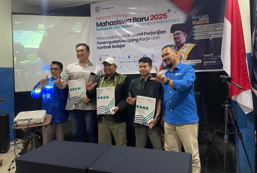 LP3I Pekanbaru Gandeng Perusahaan, Mahasiswa Baru Langsung Disiapkan ke Dunia Kerja