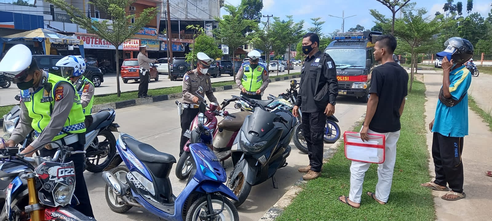 Capaian Hasil Operasi Zebra Lancang Kuning 2021 Polres Kuansing Minggu Pertama