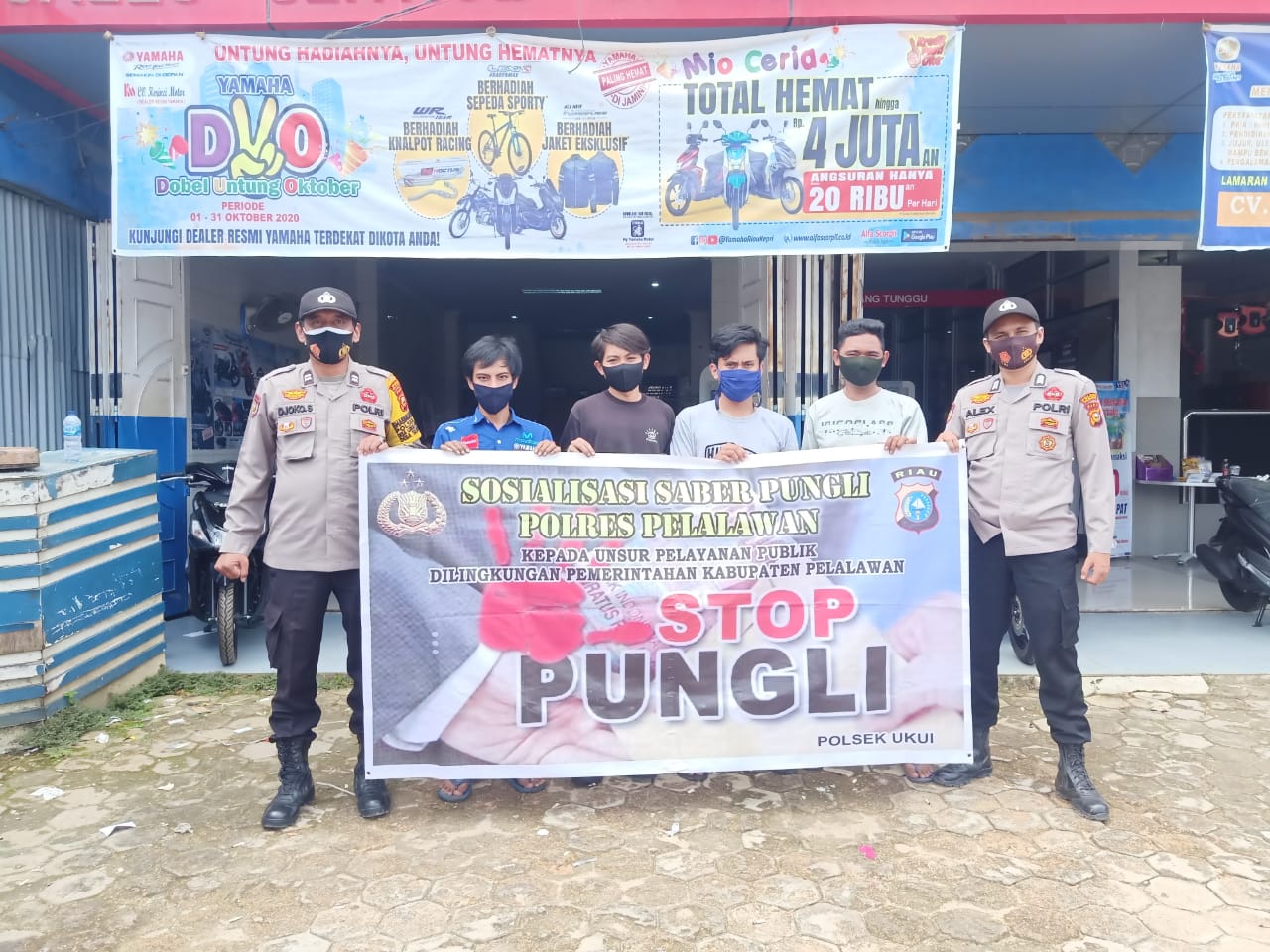 Antisipasi Hoax, Polsek Ukui Imbau Masyarakat Jaring Informasi yang Beredar