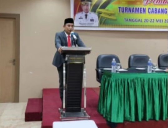 Kadispora Pekanbaru Resmi Buka Turnamen Bridge di Hotel Furaya