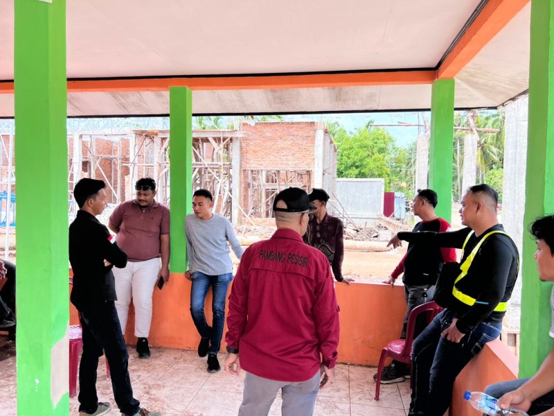 Polda Riau Tinjau Pembangunan Kampung Nelayan Merah Putih di Bengkalis, Progres Capai 80 Persen