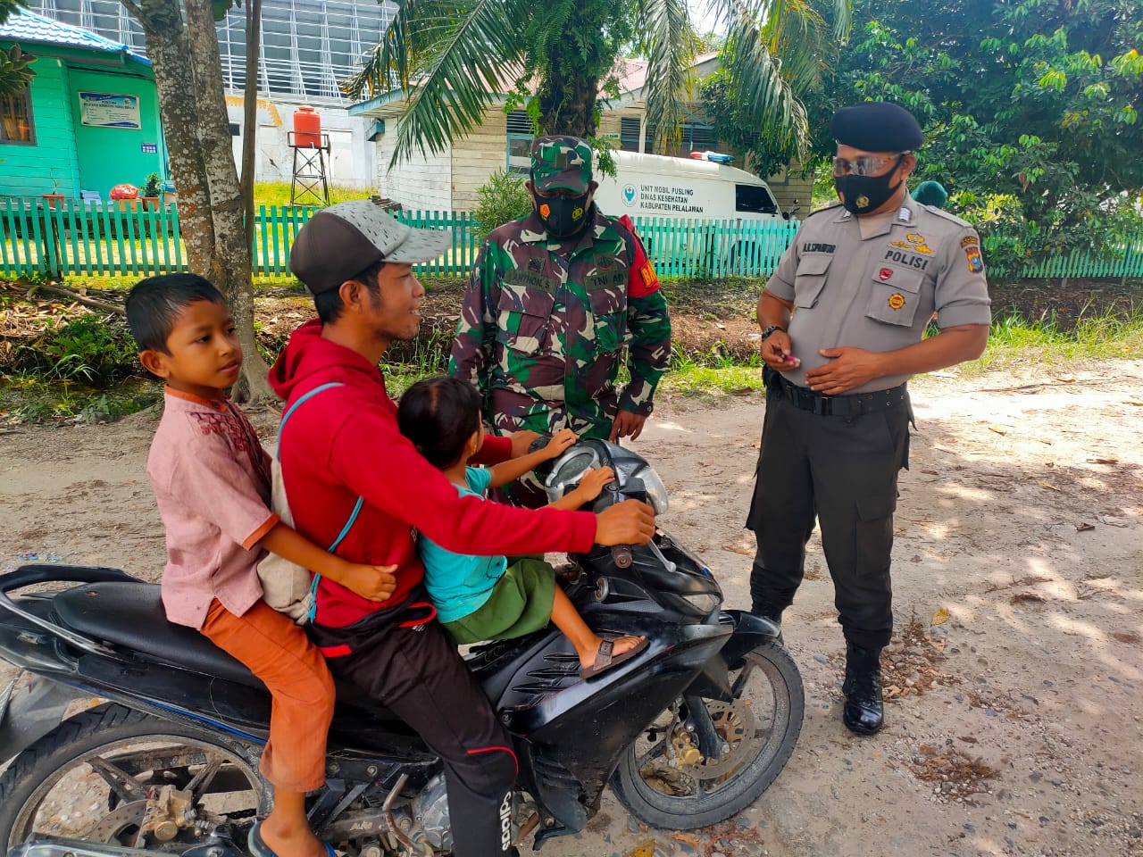 Polsek Teluk Meranti Kembali Imbau Warga Untuk Tingkatkan Penerapan Prokes