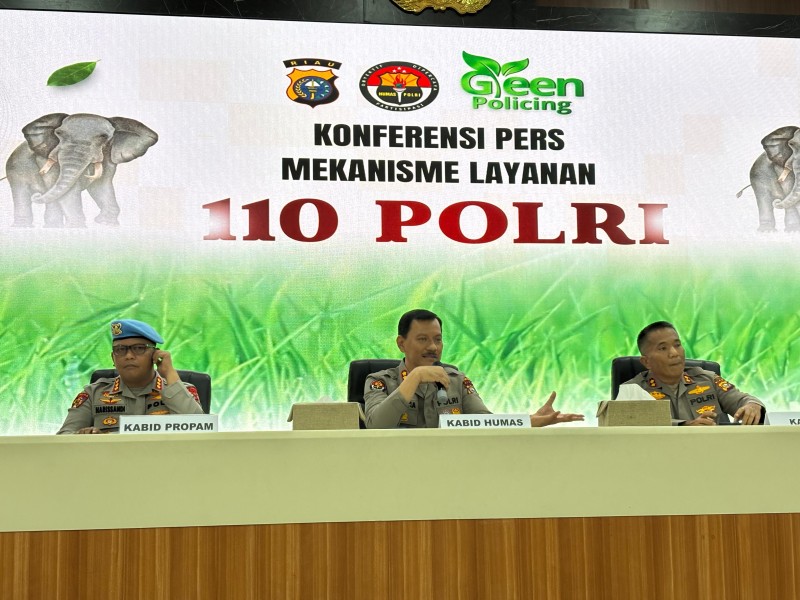 Polda Riau Sampaikan Klarifikasi, Bantah Isu Negatif tentang Layanan 110