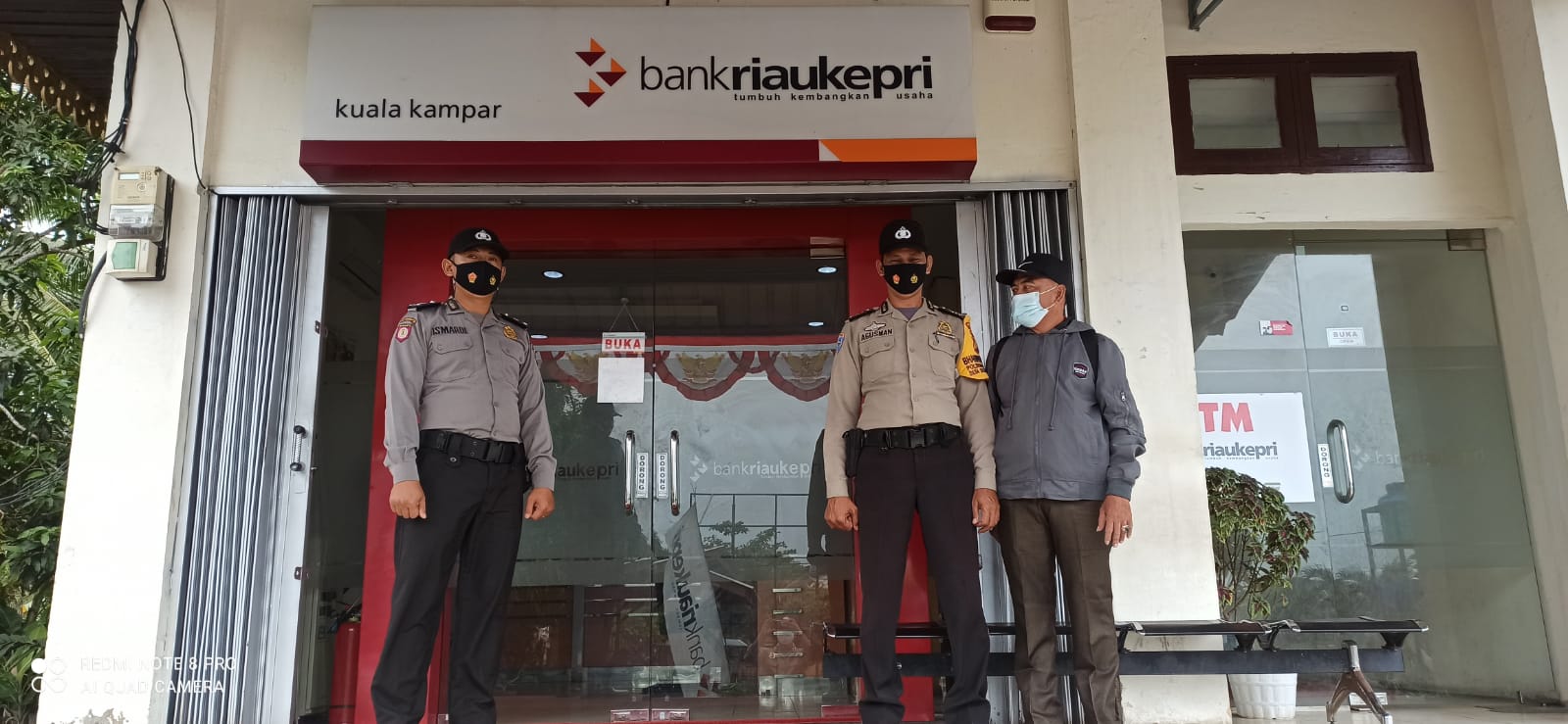 Jaga Keamanan Wilkum dari Aksi C3, Polsek Kuala Kampar Gelar KRYD 