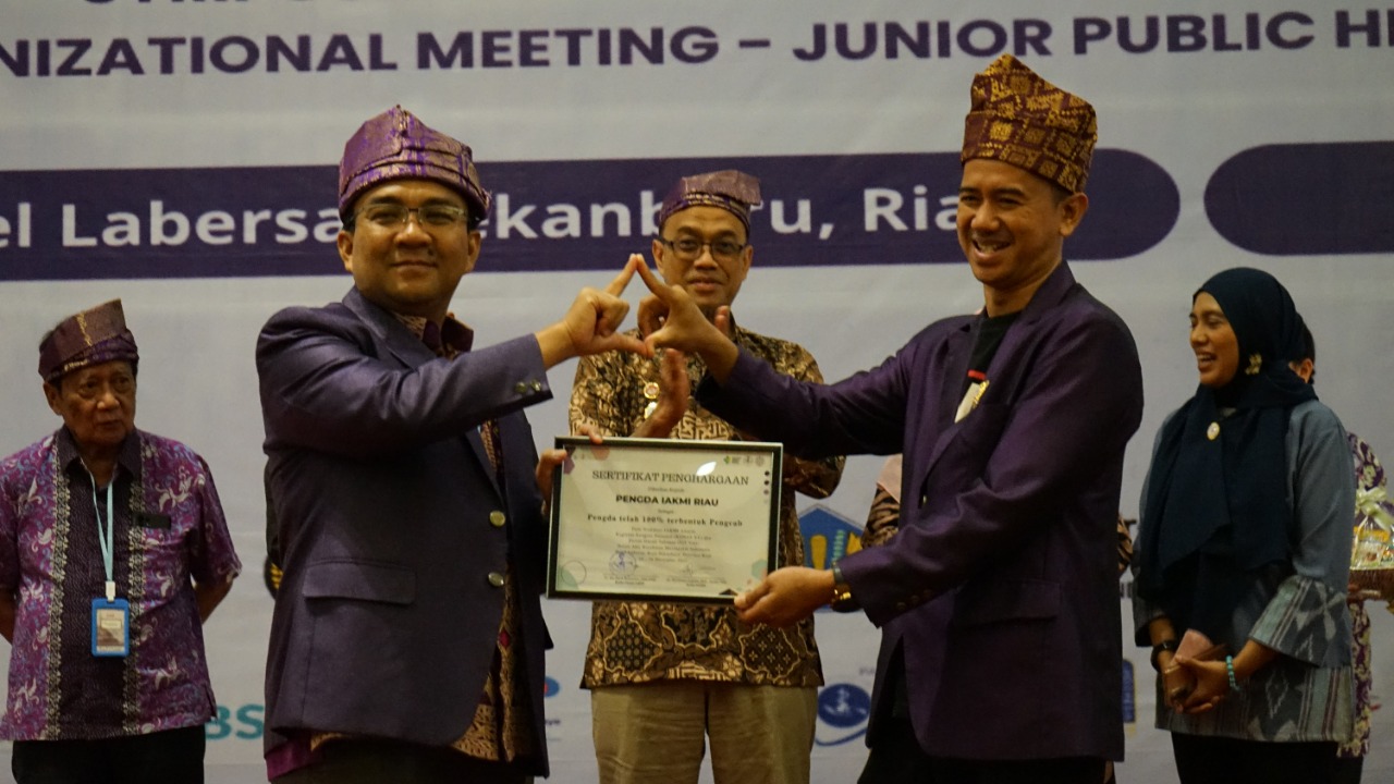 IAKMI Riau Sukses Sebagai Tuan Rumah  KONGRES NASIONAL XV dan FIT IAKMI VIII dan Hasilkan Rekomendasi 