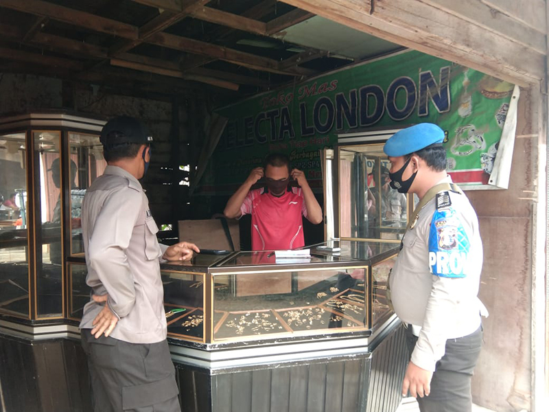 Antisipasi C3 dan Covid-19, Polsek Kerumutan Laksanakan Patroli dan Sosialisasi Rutin