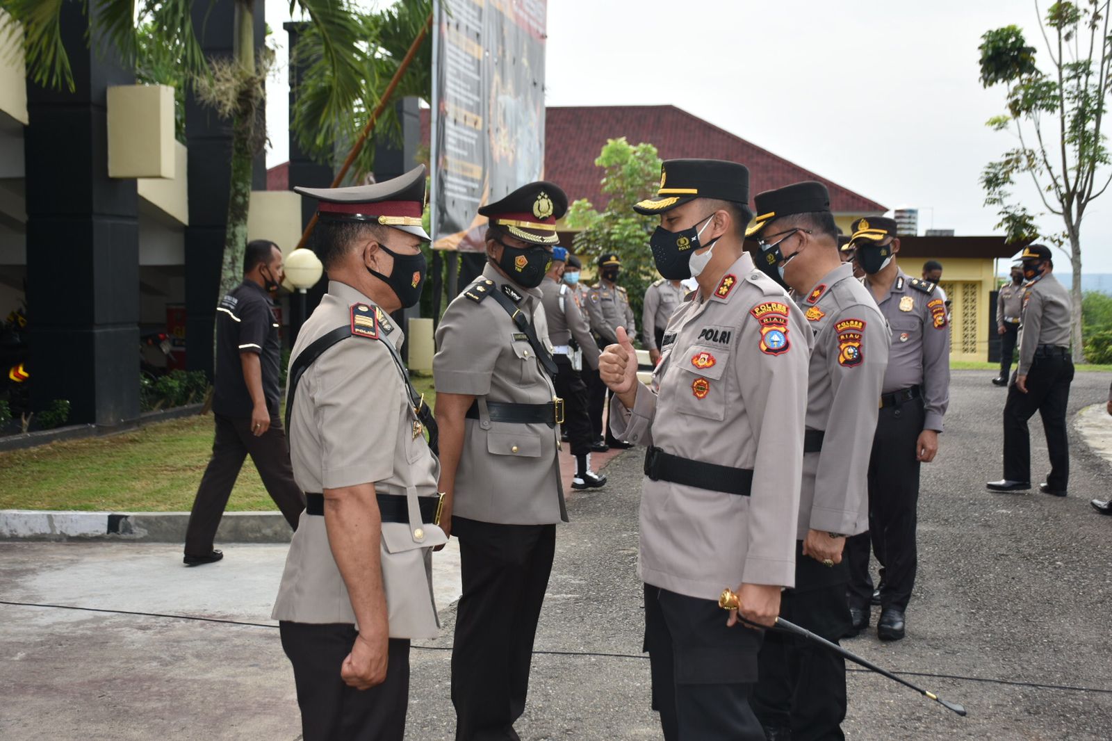 Kapolres Kuansing Pimpin Sertijab Kapolsek Kuantan Tengah