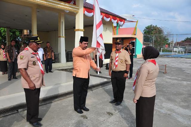Wabup Khairizal Minta Peserta Jambore Nasional Jaga Nama Baik Kabupaten Inhu