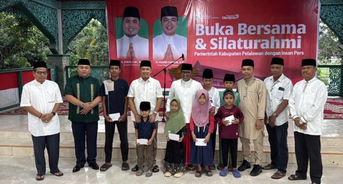 Bukber Pemkab Pelalawan dan Wartawan, Pererat Hubungan di Momen Ramadan