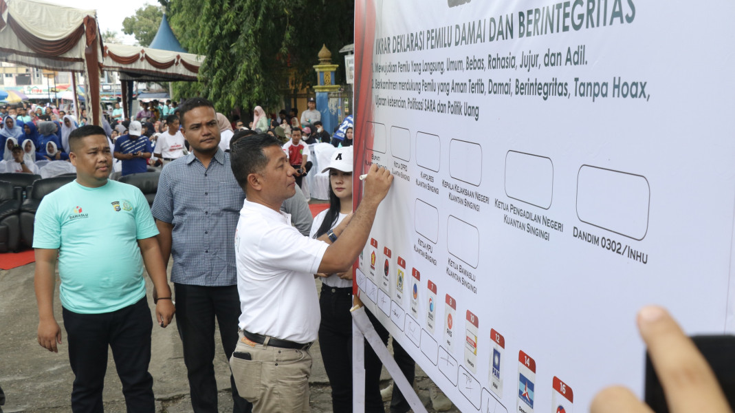 Hadapi Pemilu,  Sekda Dedi Sambudy Pemkab Kuansing Dukung Netralitas ASN