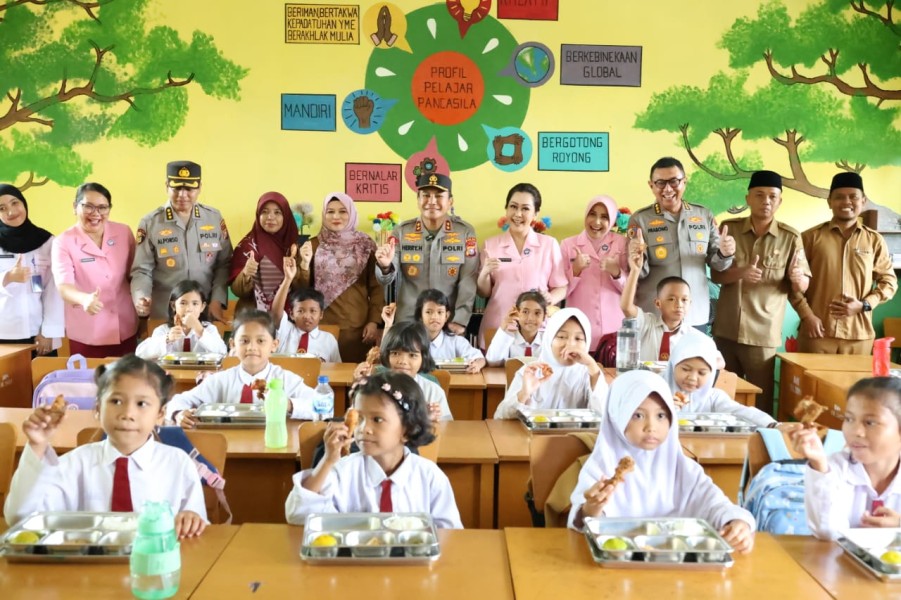 Polda Riau Luncurkan Program Gizi Anak Sekolah: 1.500 Siswa Jadi Sasaran Awal