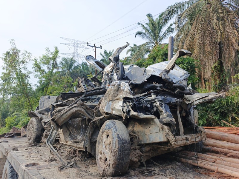 Kecelakaan Beruntun di Pelalawan Tewaskan Lima Orang, Empat Luka-Luka