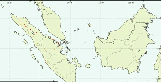 Pagi Ini 30 Titik Panas Terdeteksi di Sumatera