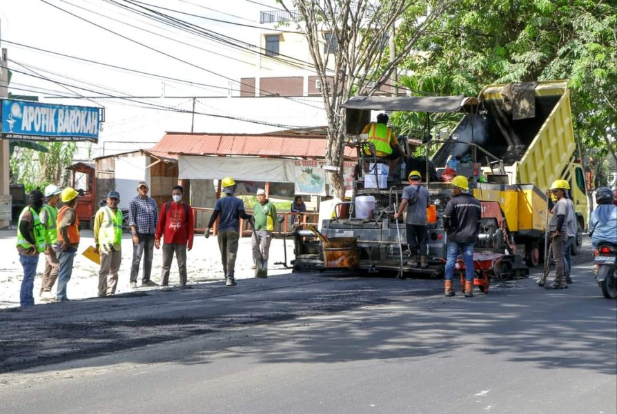 Dinas PUPR Pekanbaru Berencana Memulai Proyek Overlay Jalan Dahlia Mulai Minggu Depan