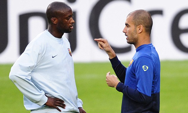 Pep Guardiola Persilakan Yaya Toure Membelot