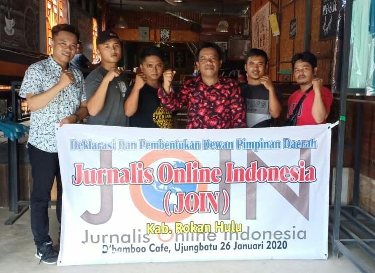 Organisasi Jurnalis Online Indonesia Terbentuk di Rohul