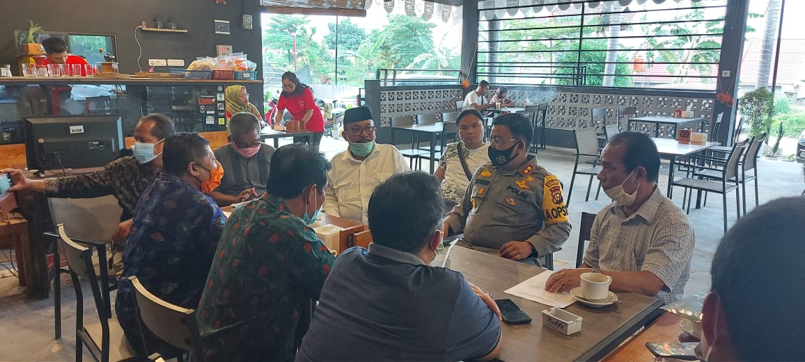 Silaturahmi Dan Jaga Kamtibmas  Kapolres Kuansing sambangi Datuk Bisai.