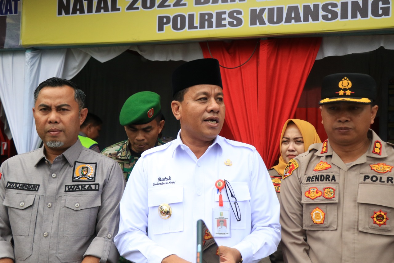 PLT Bupati Kuansing Suhardiman Amby Pemudik Yang Lelah, Silahkan Mampir, Kami. Akan Layani