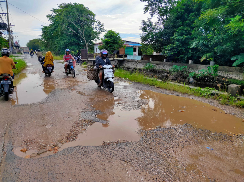 Ratusan Kilometer Jalan Rusak Berat di Pekanbaru Jadi Prioritas Perbaikan