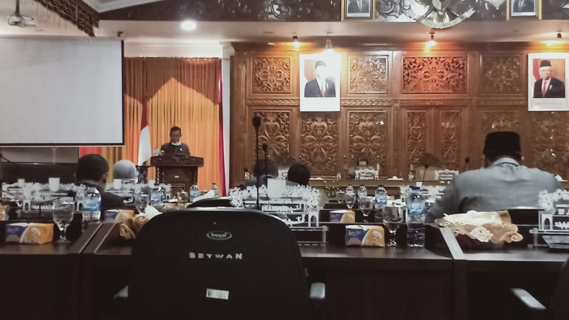 DPRD Kuansing Gelar Sidang Paripurna, Dengan Agenda Penyampaian Hasil Reses Anggota DPRD