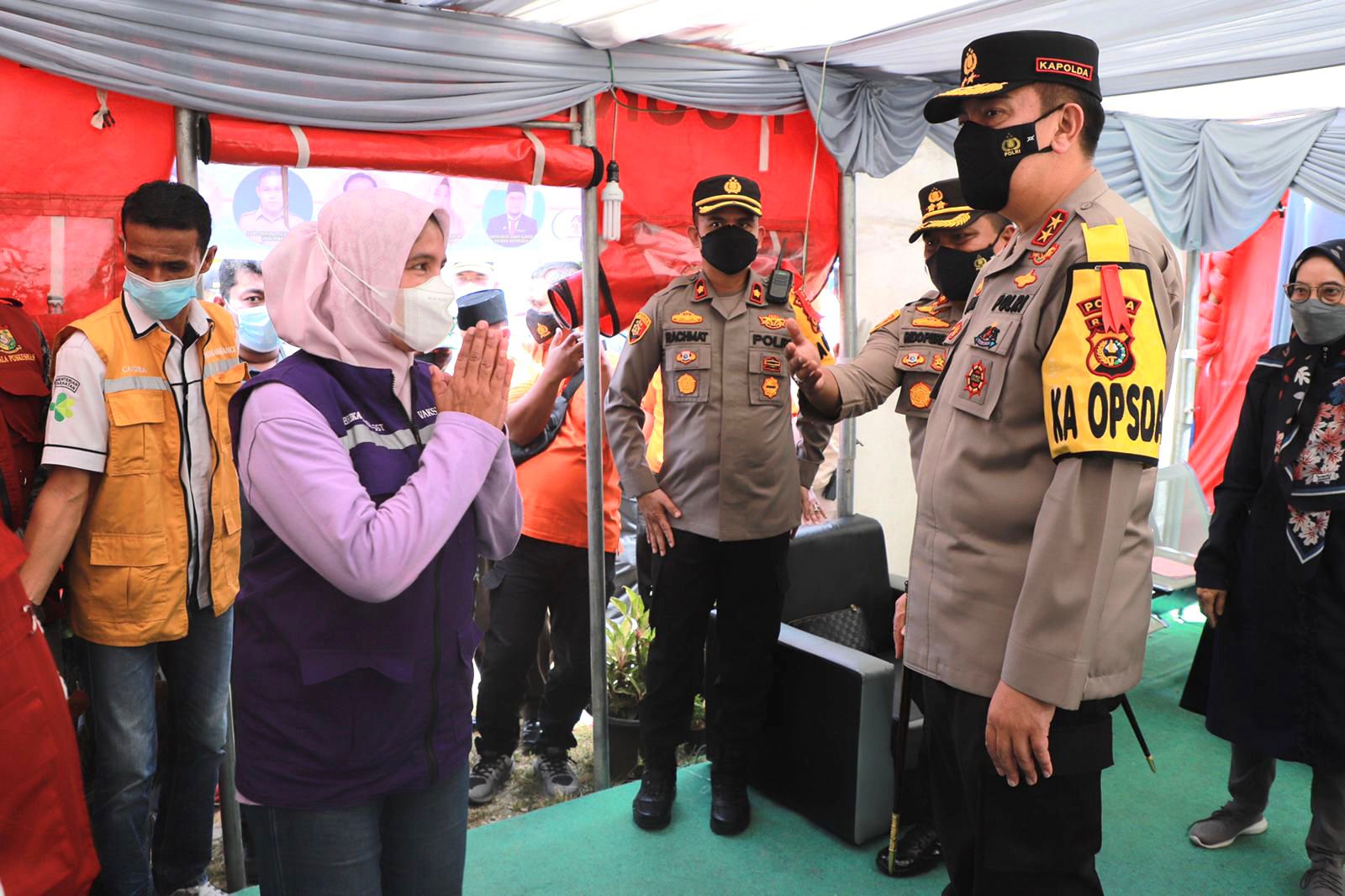 Personel Kita Sangat Siap, Tegas Kapolda Saat Tinjau Pos Perbatasan Riau-Sumbar