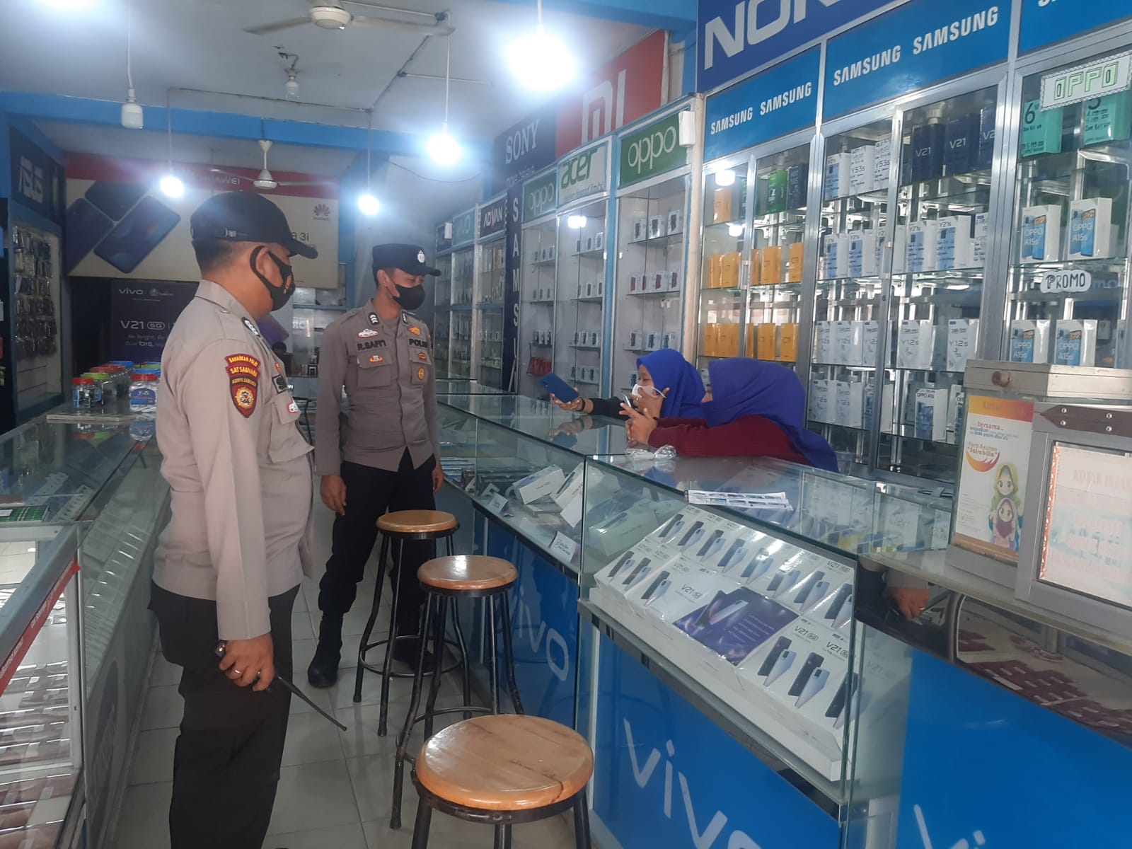 Pastikan Wilayah Binaan Aman dari Gangguan Kamtibmas, Polsek Pangkalan Kuras Gelar KRYD