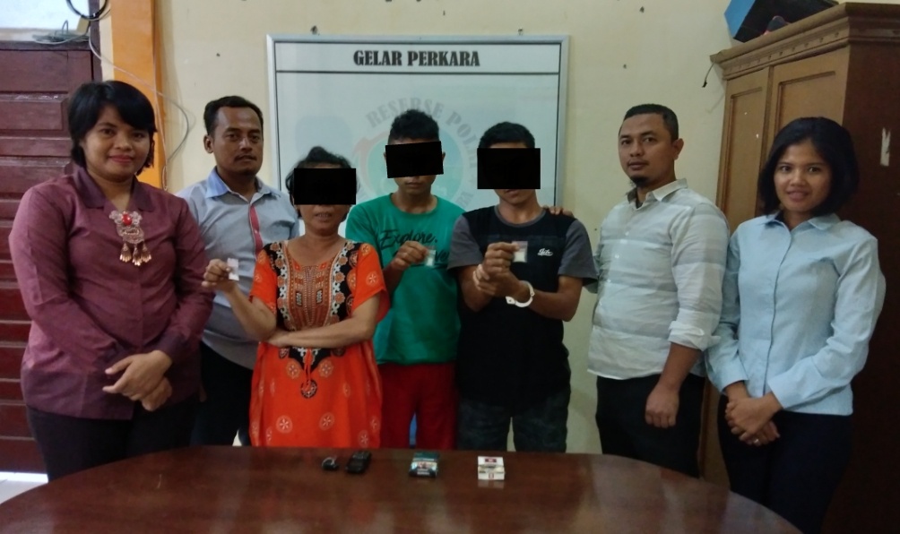 Transaksi Shabu di Lokasi Purna MTQ Rohul, Tiga Pelaku Satu Wanita Diringkus Polres Rohul