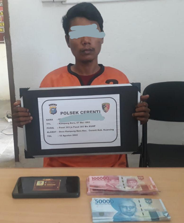 Lagi,  Agen Perjudian online jenis Higgs Domino Memakai Chip di Ciduk Petugas