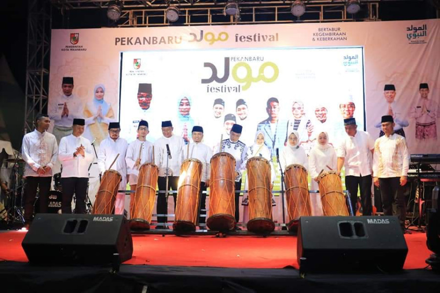 Pj Wali Kota Pekanbaru Buka Pekan Maulid Festival
