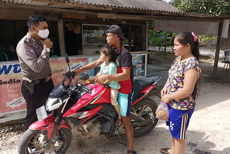 Operasi Yustisi Kembali Digelar oleh Polsubsektor Pelalawan