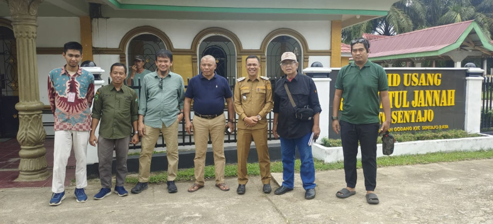 Di Kunjungi Pemerintah Pusat;  Camat Sentajo Raya Dukung Penuh Koto Sentajo Jadi Kawasan Cagar Budaya