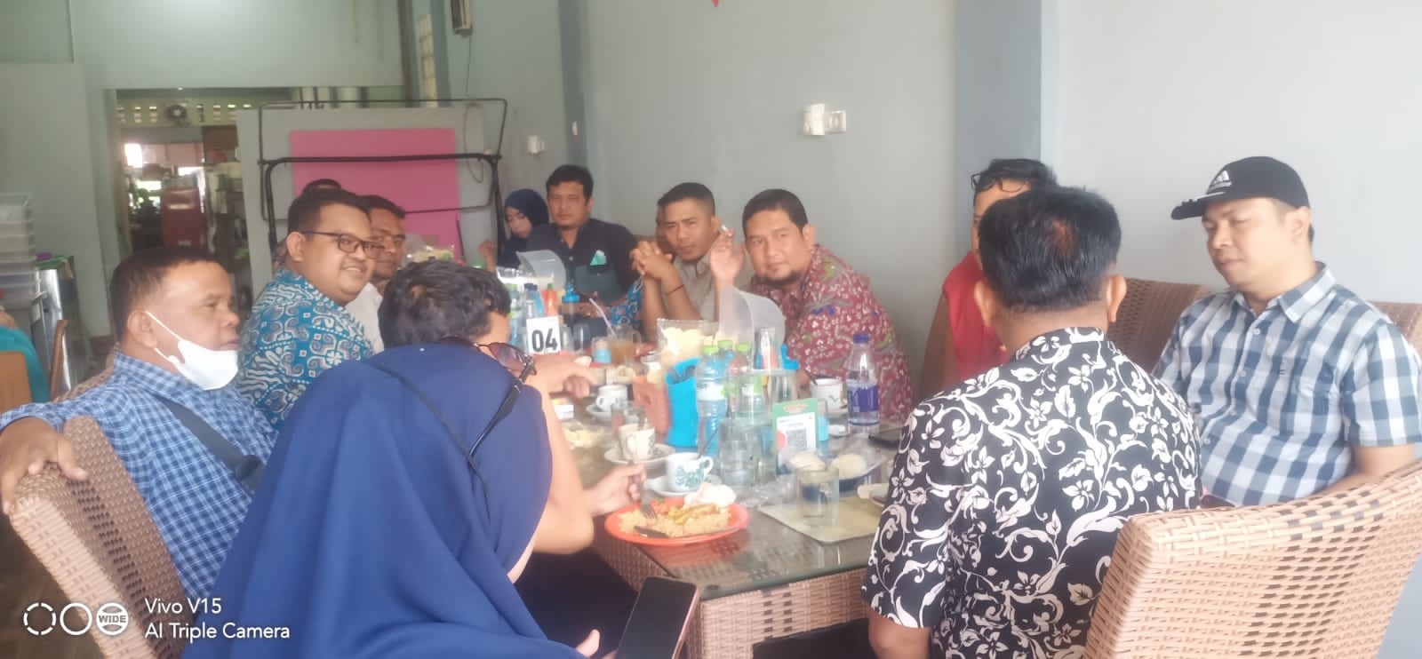 Kalapas dan Jajaran Lapas Kelas IIB Teluk Kuantan, Coffee Morning Dengan Insan Pers