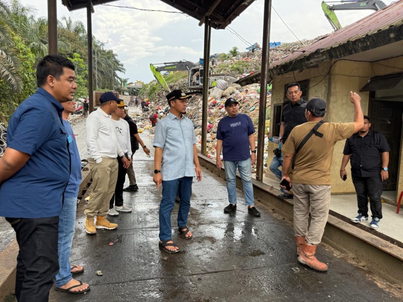 Sidak ke TPA Muara Fajar, Wali Kota Pekanbaru Ingin Pengelolaan Sampah Lebih Maksimal