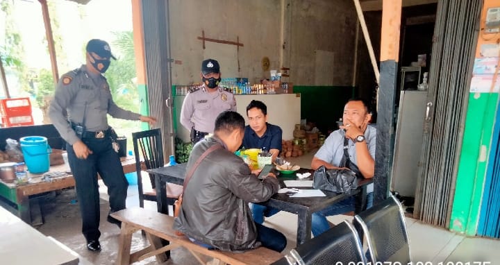 Polsek Pangkalan Lesung Minta Masyarakat Taati Prokes