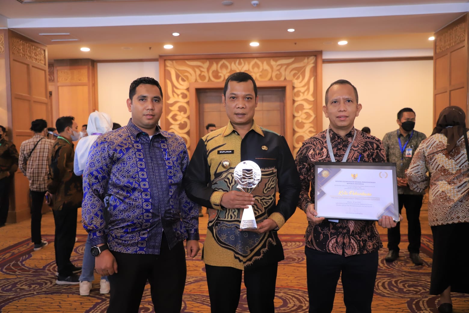 Dinilai Sukses Kendalikan Inflasi, Pekanbaru Kembali Raih TPID Award 2021