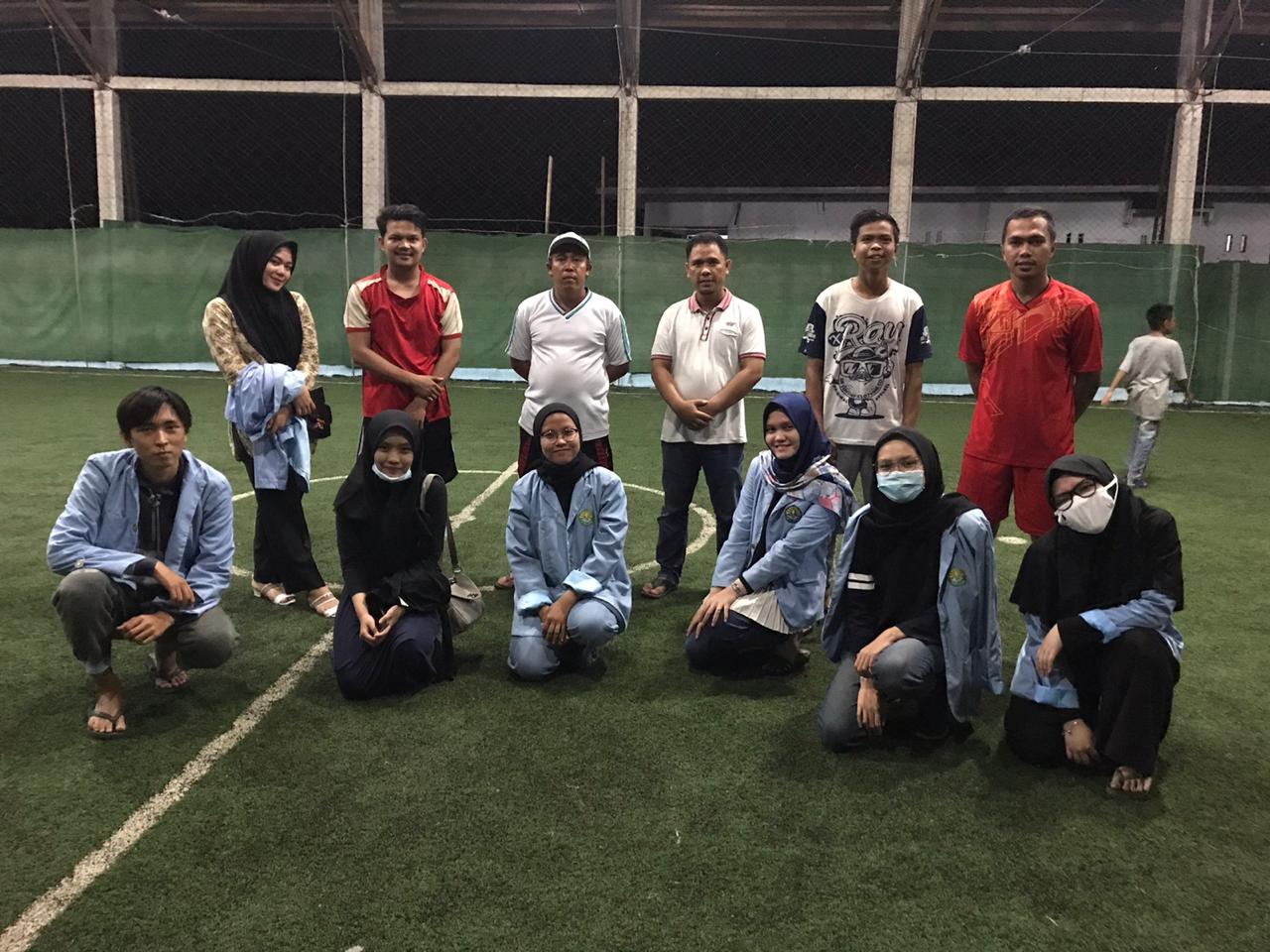 Kukerta Unri Di Desa Banjar Padang Gelar Turnamen Futsal Di Tengah Pandemi Covid-19.