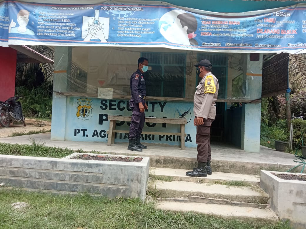 Giatkan Patroli, Polsek Langgam Antisipasi C3 dan Sosialisasikan Prokes