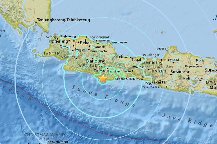 Waspada Tsunami, Dua Gempa Mengancam Selatan Jawa