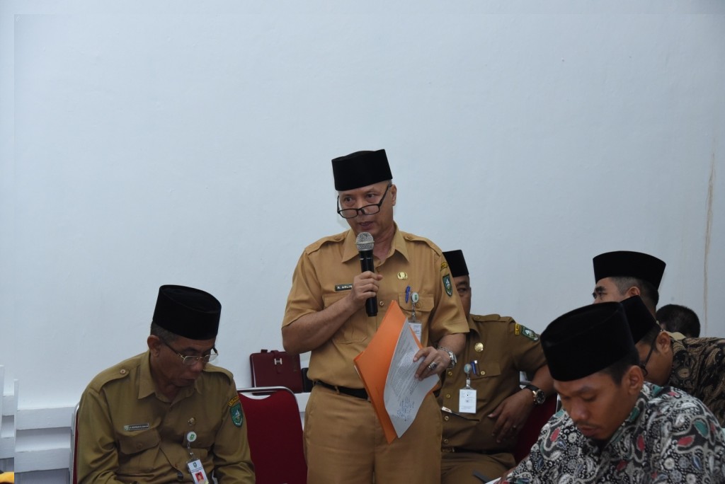 Plt Disdagperin Raja Arlingga,Pasokan Sembako Selama Bulan Ramadhan dan Idul Fitri 1439 Hijriyah dip
