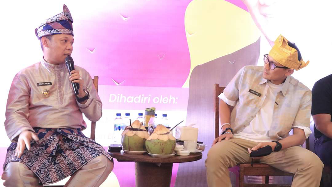 Dampingi Sandiaga Uno, Pj Wako Hadiri Pelatihan Pembuatan Sabun Cream di Pekanbaru