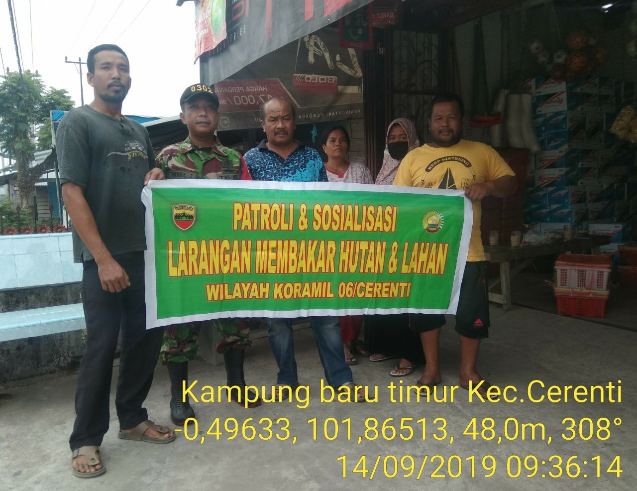 Serda Indra Jalil Sosialisasikan Dampak Kebakaran Hutan Dan Lahan Bagi Kesehatan.