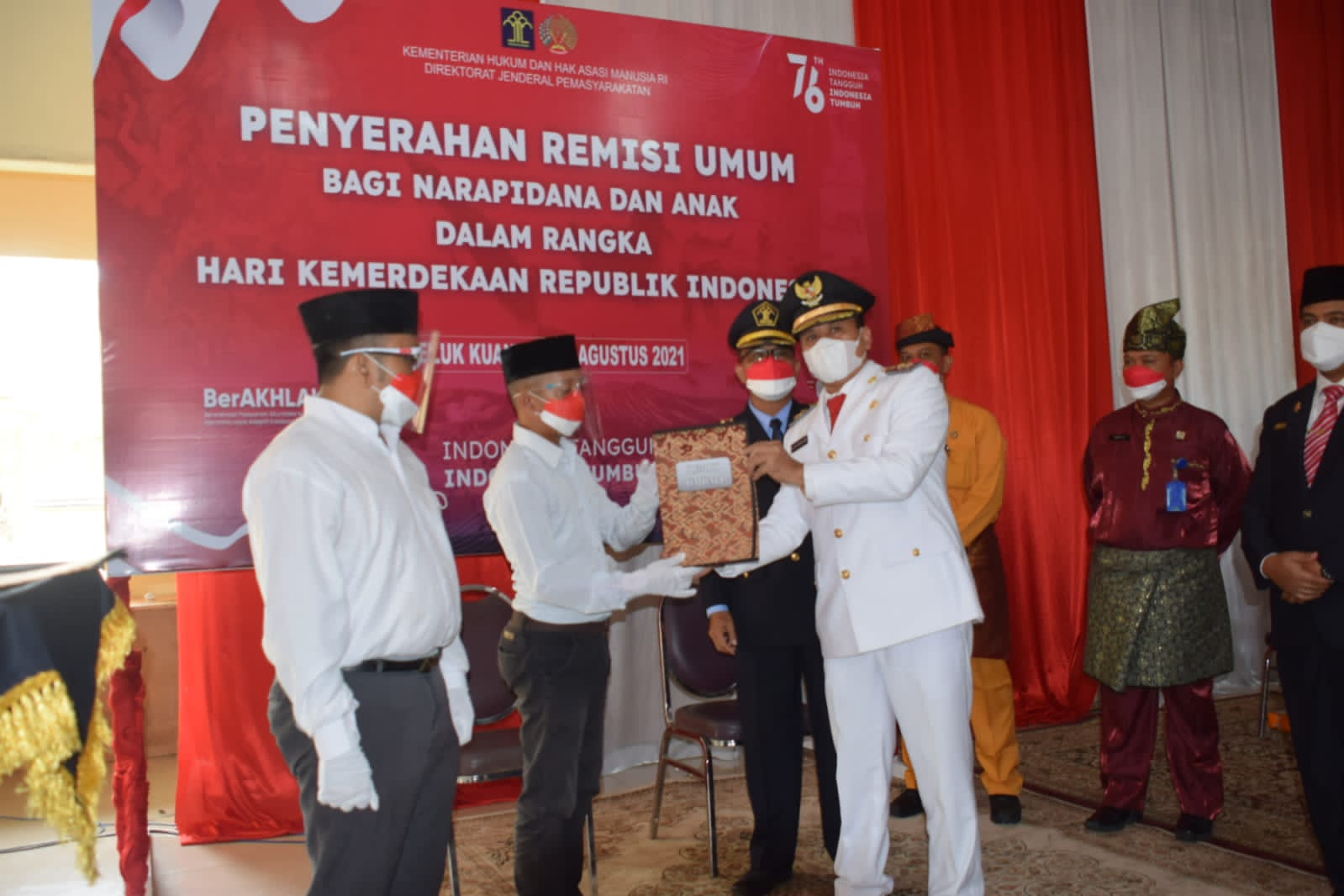 Sebanyak 212 Orang Warga Binaan Lapas Kelas IIB Teluk Kuantan diusulkan Memperoleh Remisi Umum Hari Kemerdekaan RI ke-76