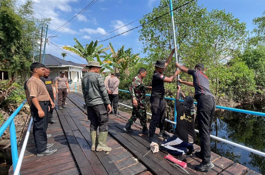 Empat Hari Dikebut, Jembatan Merah Putih Dumai Siap Difungsikan