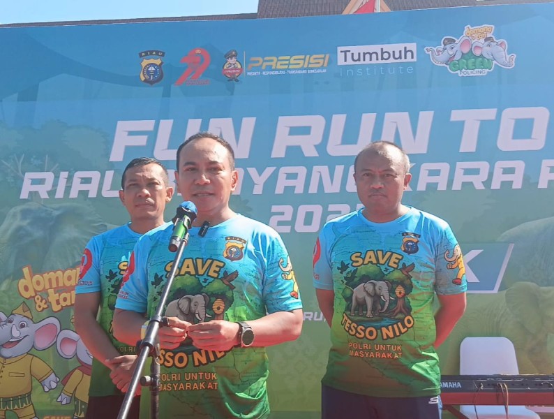 Kapolda Riau Minta Maaf atas Pengalihan Arus Lalu Lintas Saat Bhayangkara Run 2025