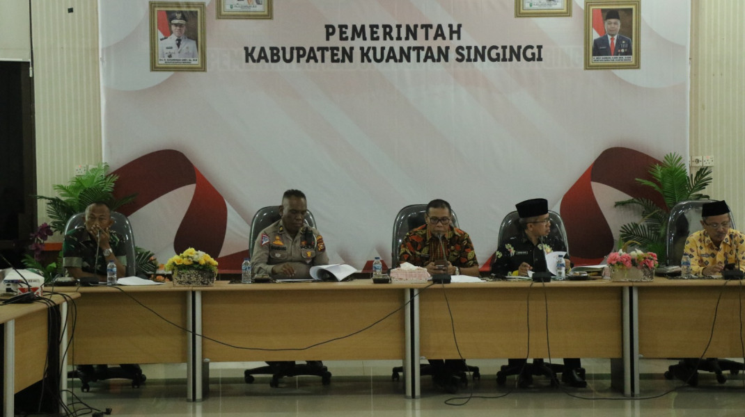 Gelar Rapat Persiapan MTQ Riau, Bupati Instruksikan Persiapan Kafilah Dengan Baik